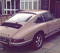 Porsche 912 rear view