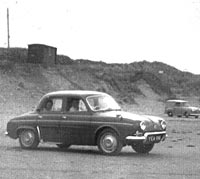 Renault at Pendine Sands