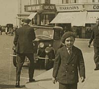 A Riley 9 Monaco saloon in the early 1930s