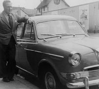 A Mk1 Riley 1.5 in 1957