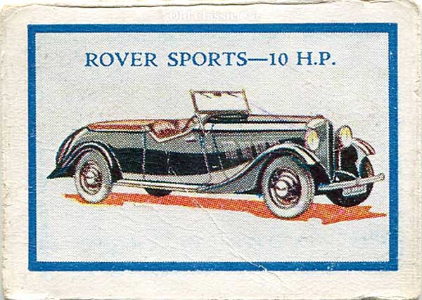 Rover 10hp P1 sports