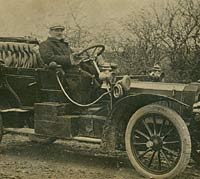 Vintage Rover car