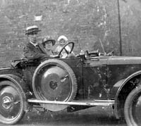 A Rover Eight in the early 1920s