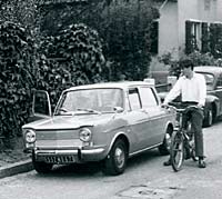 Simca 1000 in France