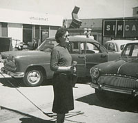 Simca Trianon at a motor show