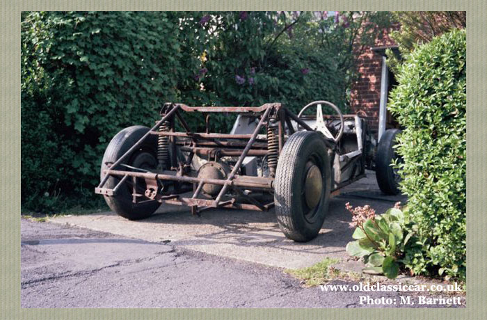 The rolling chassis, rear end