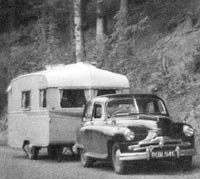 Phase 2 Vanguard tows a caravan