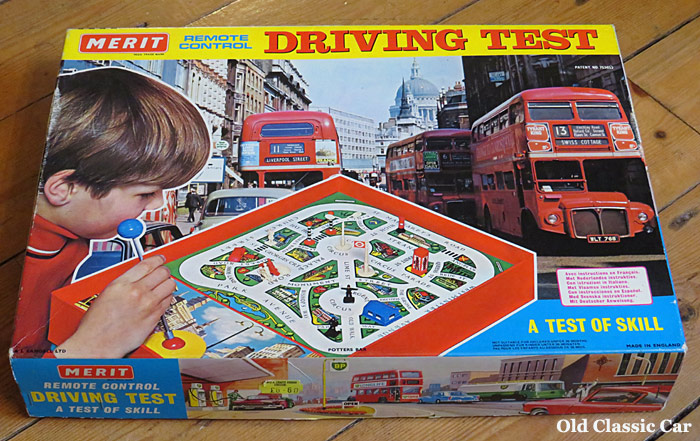 The later Driving Test game box