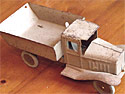 1930s metal lorry tipper