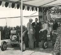 Sales stand at an agricultural event