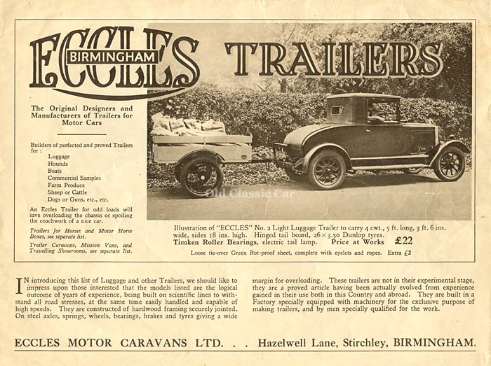 Eccles brochure cover
