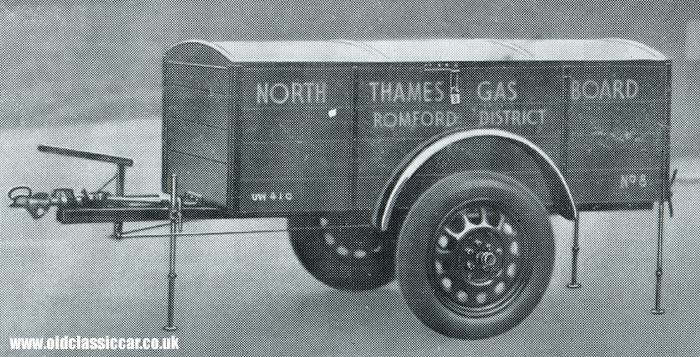North Thames Gas Board trailer