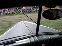 the view from the driver's seat