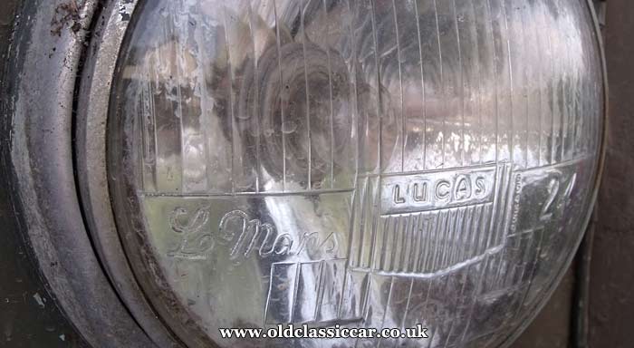 Lucas Le Mans 24 hours headlamp