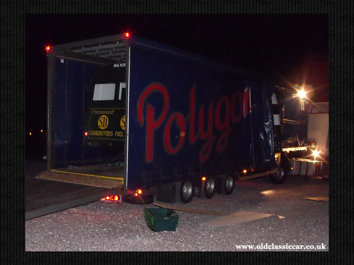 Loading up in the dark