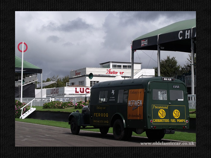 The old control tower & grandstands
