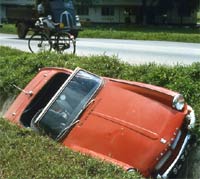 Crashed Spitfire