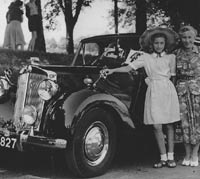 A 1951 Renown parked in France