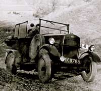 Trojan trials car in action