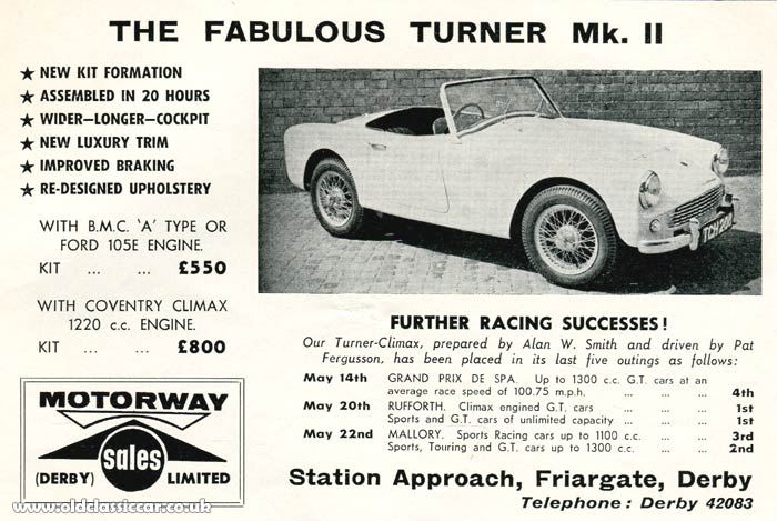 Turner Mk2 advertisement