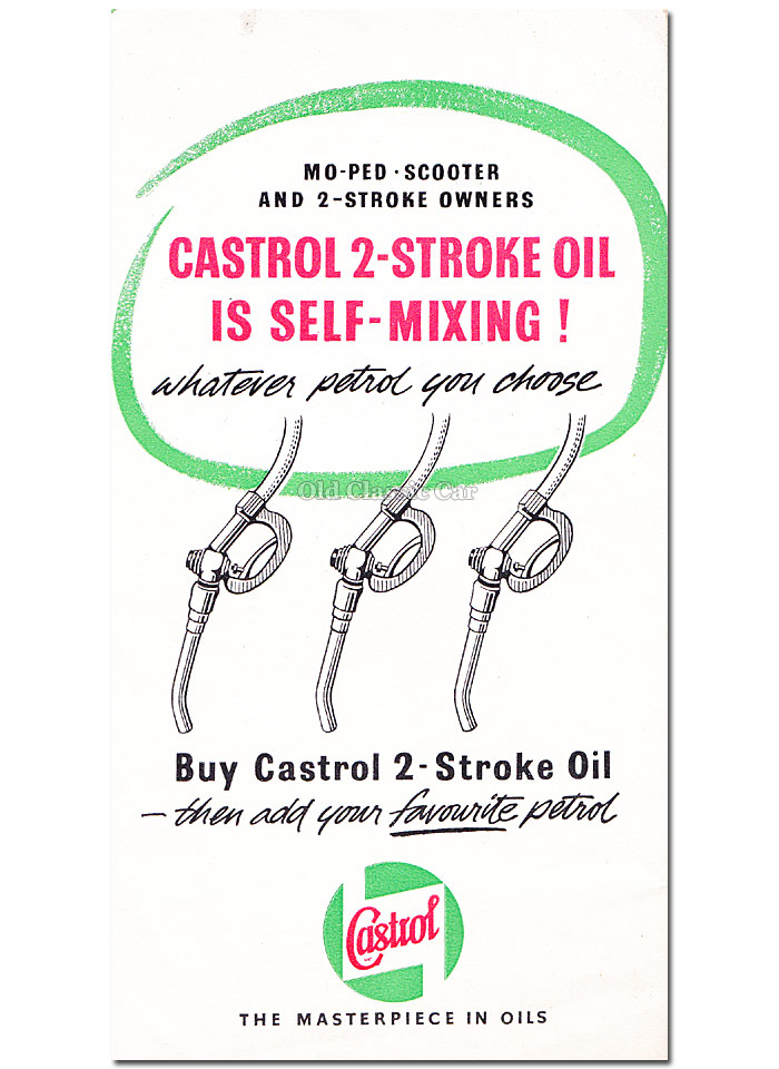 Castrol two stroke oil