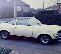 White Vauxhall Firenza