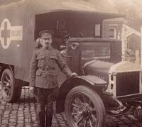 WW1 Vulcan ambulance donated by the factory