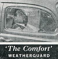 Weatherguard air deflectors for VW cars