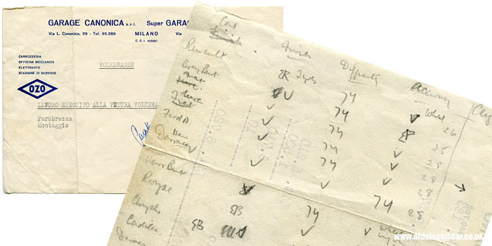 Windscreen replaced in Italy