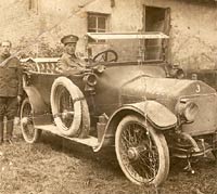 WW1 Wolseley staff car, with the RFC