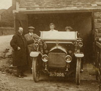 Edwardian-era Wolseley car