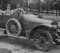 Sunbeam 16hp car in WW1