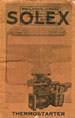Cover of the Solex carburettor publication