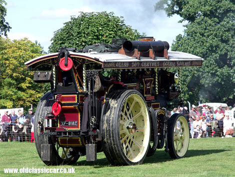 Traction engines and steam rollers are popular at shows throughout the rally season.
