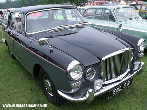 The Vanden Plas 3 Litre saloon is a rare survivor in this condition.
