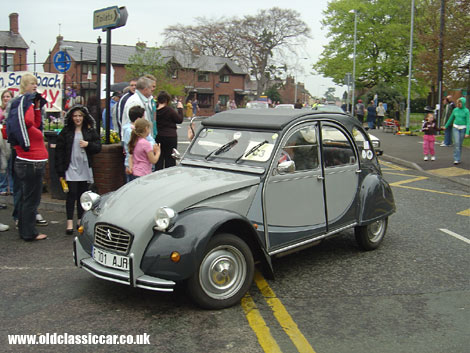 A late example of Citroen's iconic 2CV.