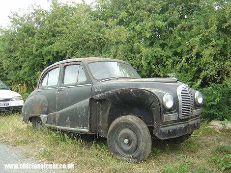 This A40 Somerset had already been picked over for parts, but looks sound enough to be restored perhaps?