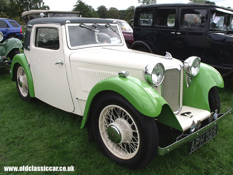 An SS2 coupe appeared at a small old-car gathering in Middlewich, Cheshire.