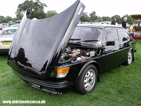 Into the 1970s now, with a scarce Saab 99 Turbo in 3-door (Combi Coupe) form.
