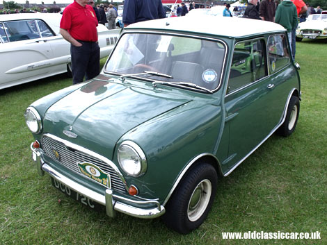 Austin Mini Cooper S from 1965.