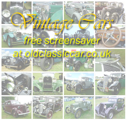pre-war cars screen-saver