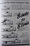 Commer trucks from  The Rootes Group