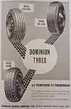 Tyres from  Dominion Rubber Company Ltd