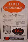 DRH Motor Radio from  Delco-Remy-Hyatt
