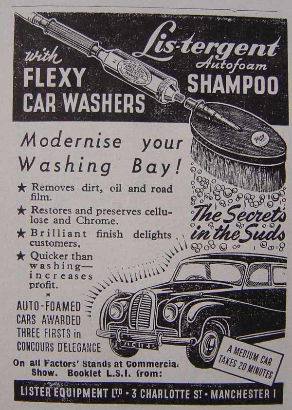 Autofoam shampoo from Lister Equipment Ltd
