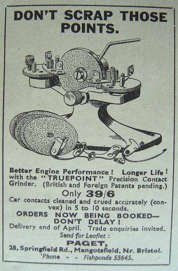 Contact grinder from Paget