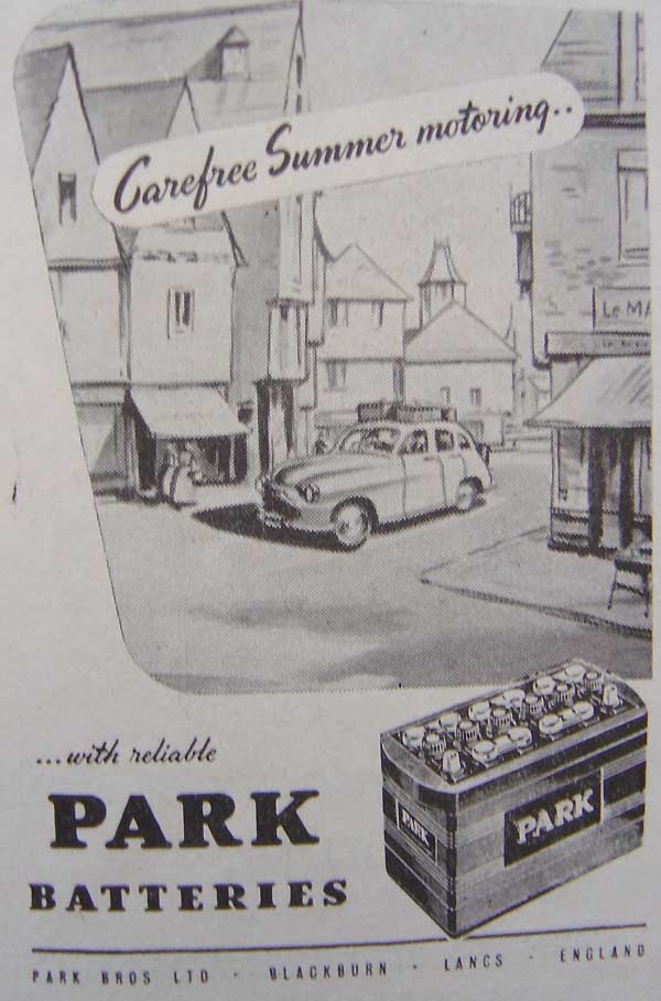 battery from Park Bros Ltd