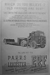 ERF oil engined lorries from  Parrs of Leicester