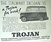 15cwt van from  Trojan