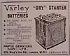 Dry starter batteries from  Rapid Services (Ldn) Ltd.